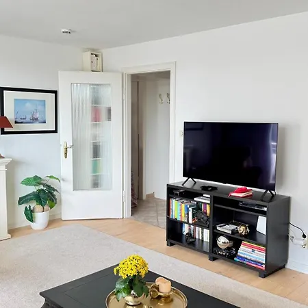 Lägenhet Emma, Haus Atlantic, Sehr Strandnah Und Zentral